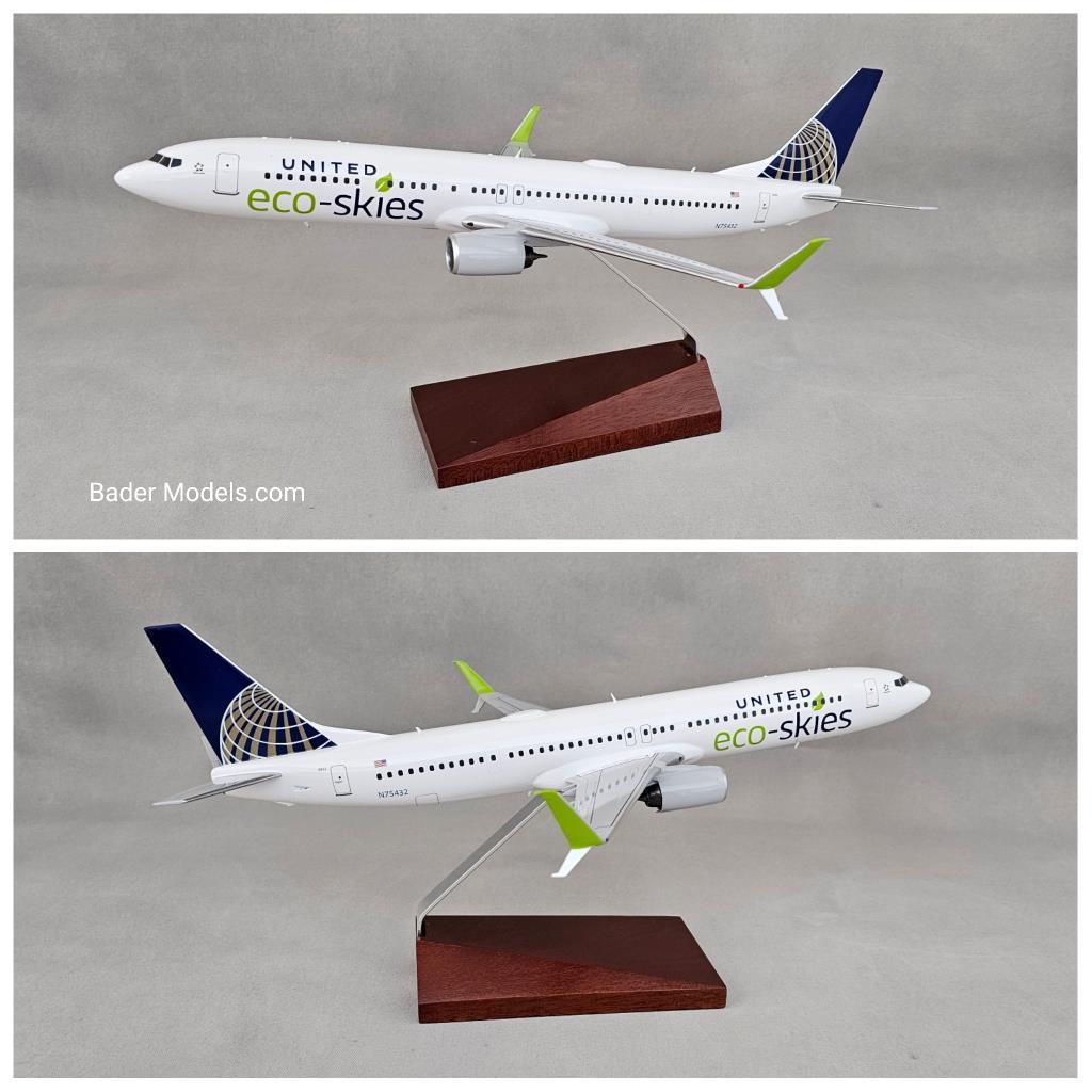 United (eco skies) - B737-900 - (1:144)